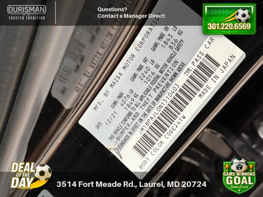 Used 2022 MAZDA MAZDA3 s FWD image 33