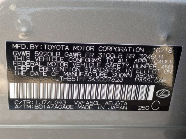 Used 2019 Lexus LS 500 w/ Interior Upgrade Package RWD image 16