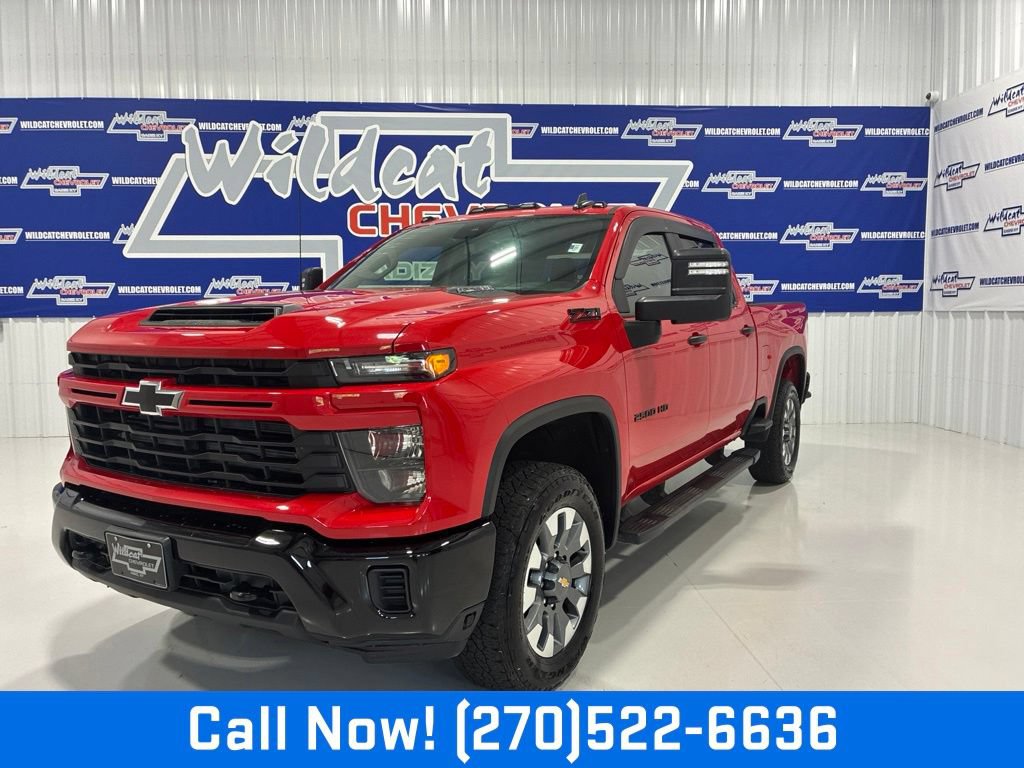 Used 2024 Chevrolet Silverado 2500 Custom w/ Custom Value Package AWD/4WD video 1