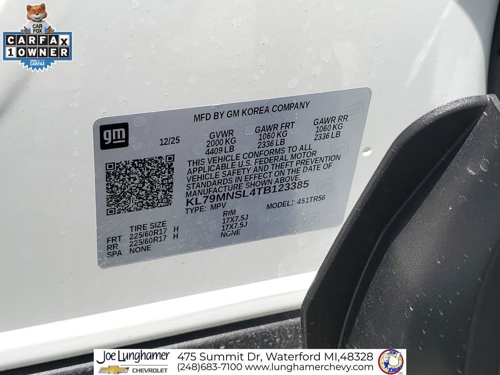 Certified 2026 Chevrolet TrailBlazer LS w/ LS Convenience Package AWD/4WD image 33