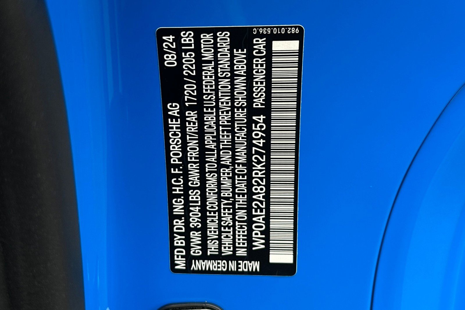 Used 2024 Porsche 718 Cayman GT4 RS image 26