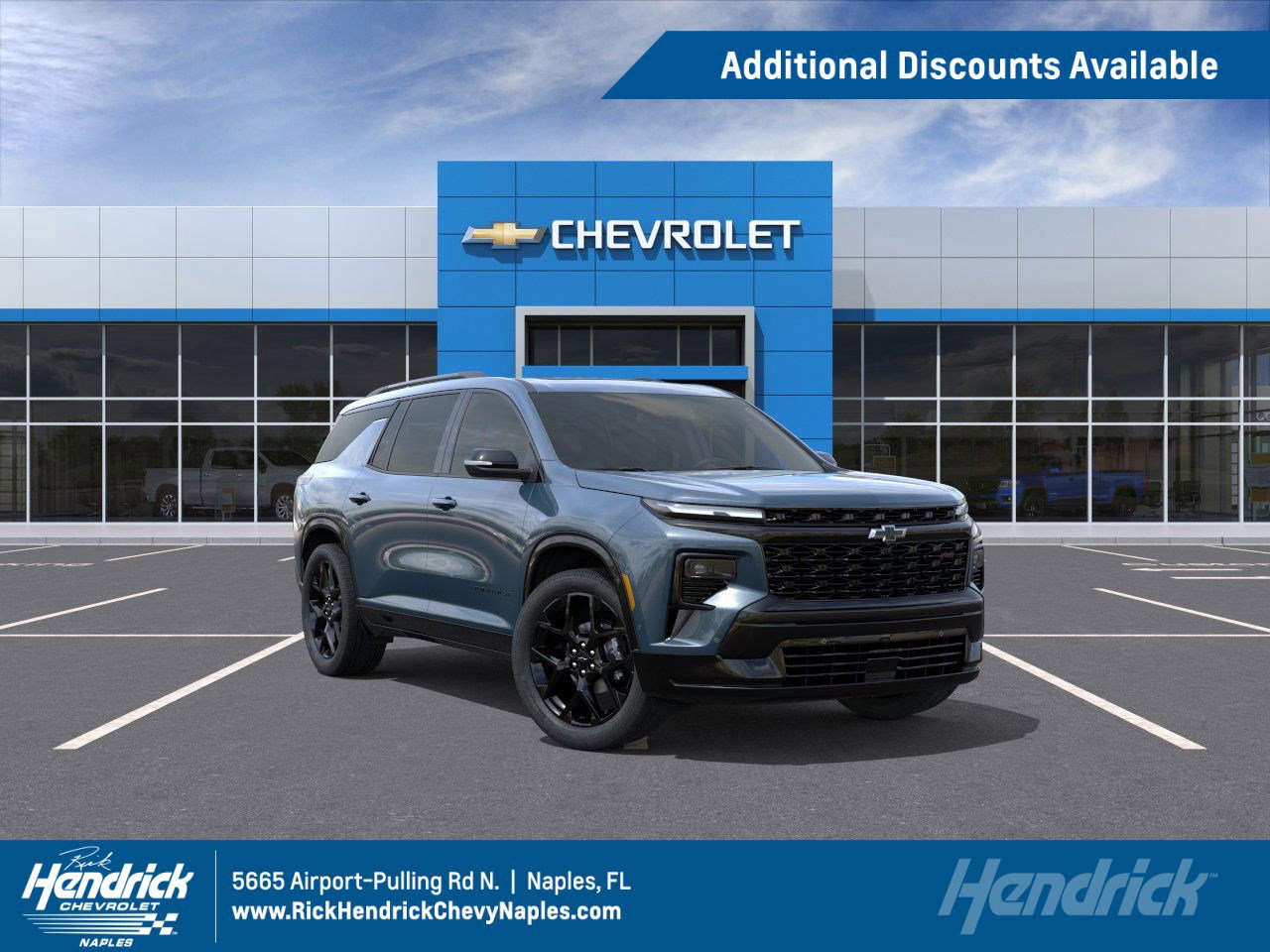 New 2026 Chevrolet Traverse RS image 1