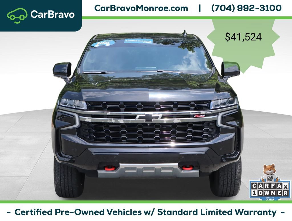 Certified 2021 Chevrolet Tahoe Z71 w/ Z71 Signature Package AWD/4WD image 9