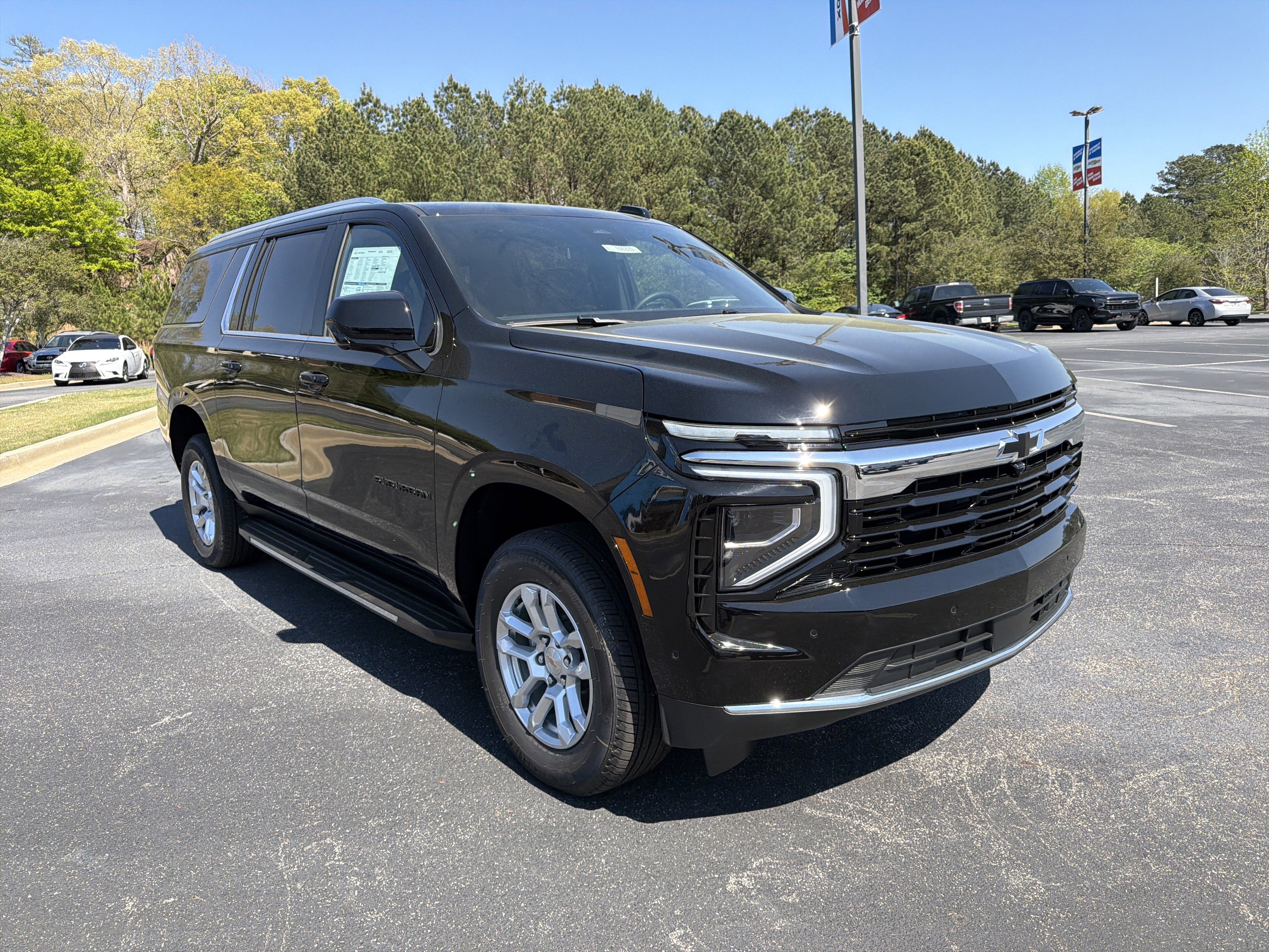 New 2026 Chevrolet Suburban LS w/ LPO, Dark Essentials Package RWD image 3