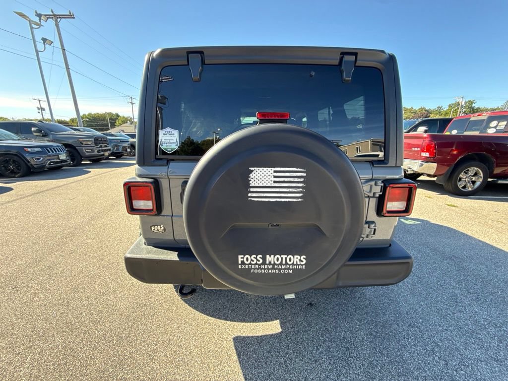 Certified 2023 Jeep Wrangler Unlimited Sport AWD/4WD image 4