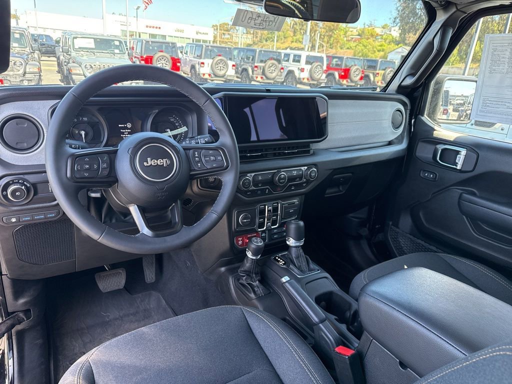 Certified 2025 Jeep Wrangler Unlimited Sport S 4xe AWD/4WD image 13