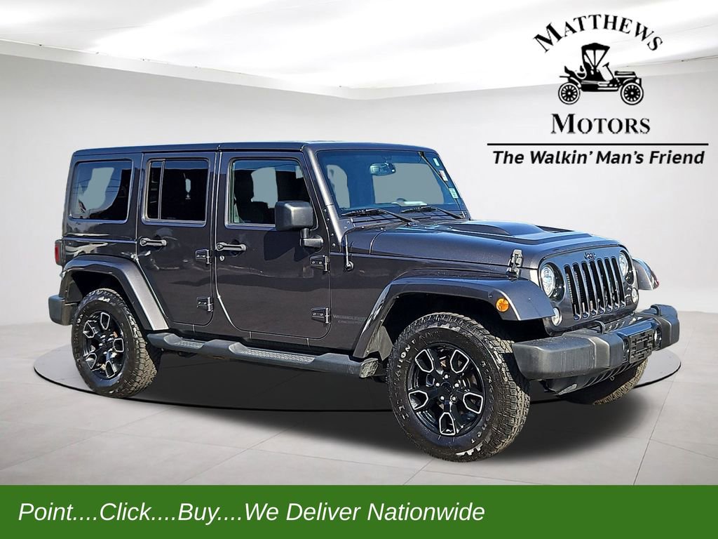 Used 2018 Jeep Wrangler Unlimited Sahara