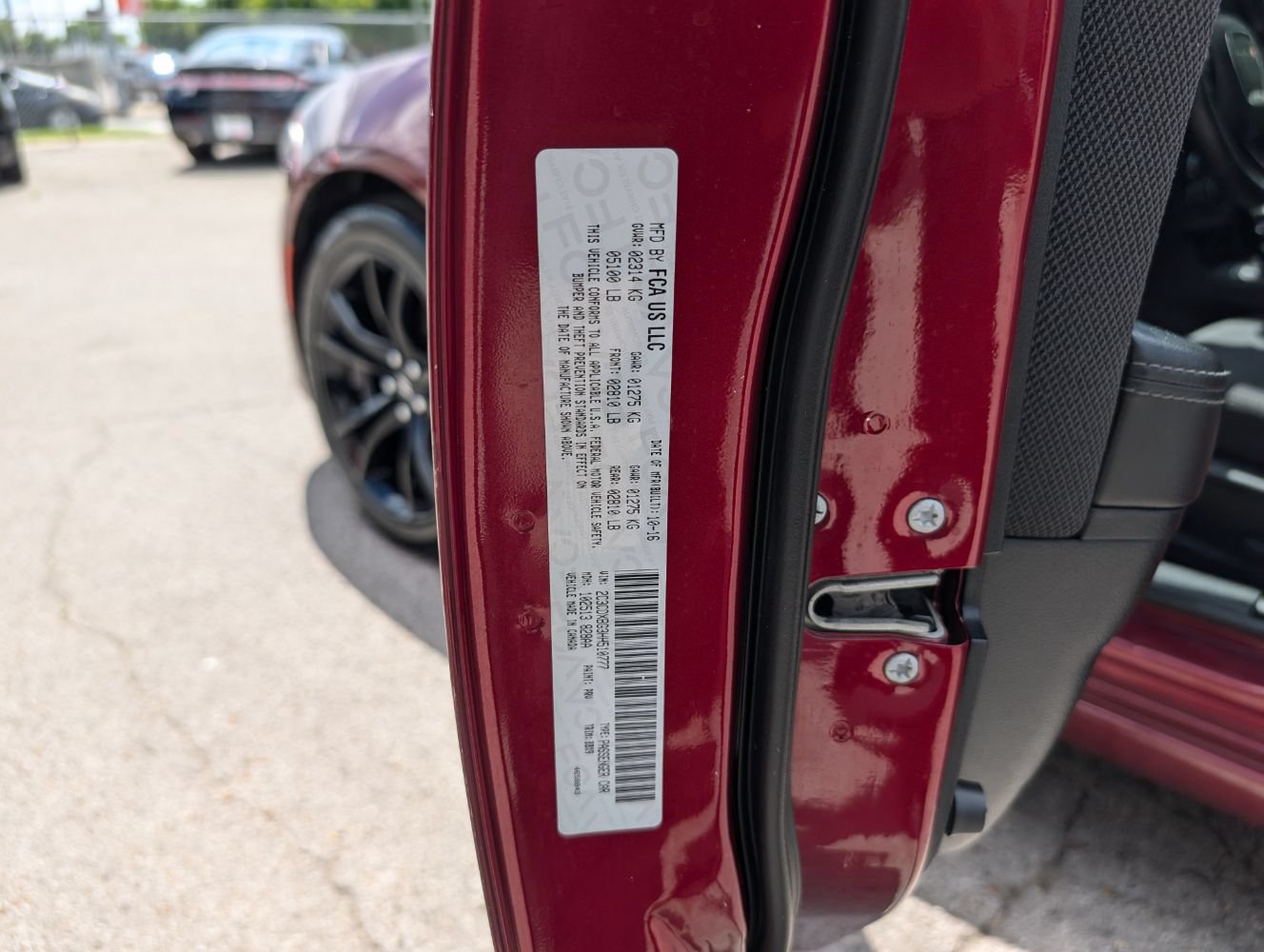 Used 2017 Dodge Charger SE w/ Blacktop Package RWD image 24