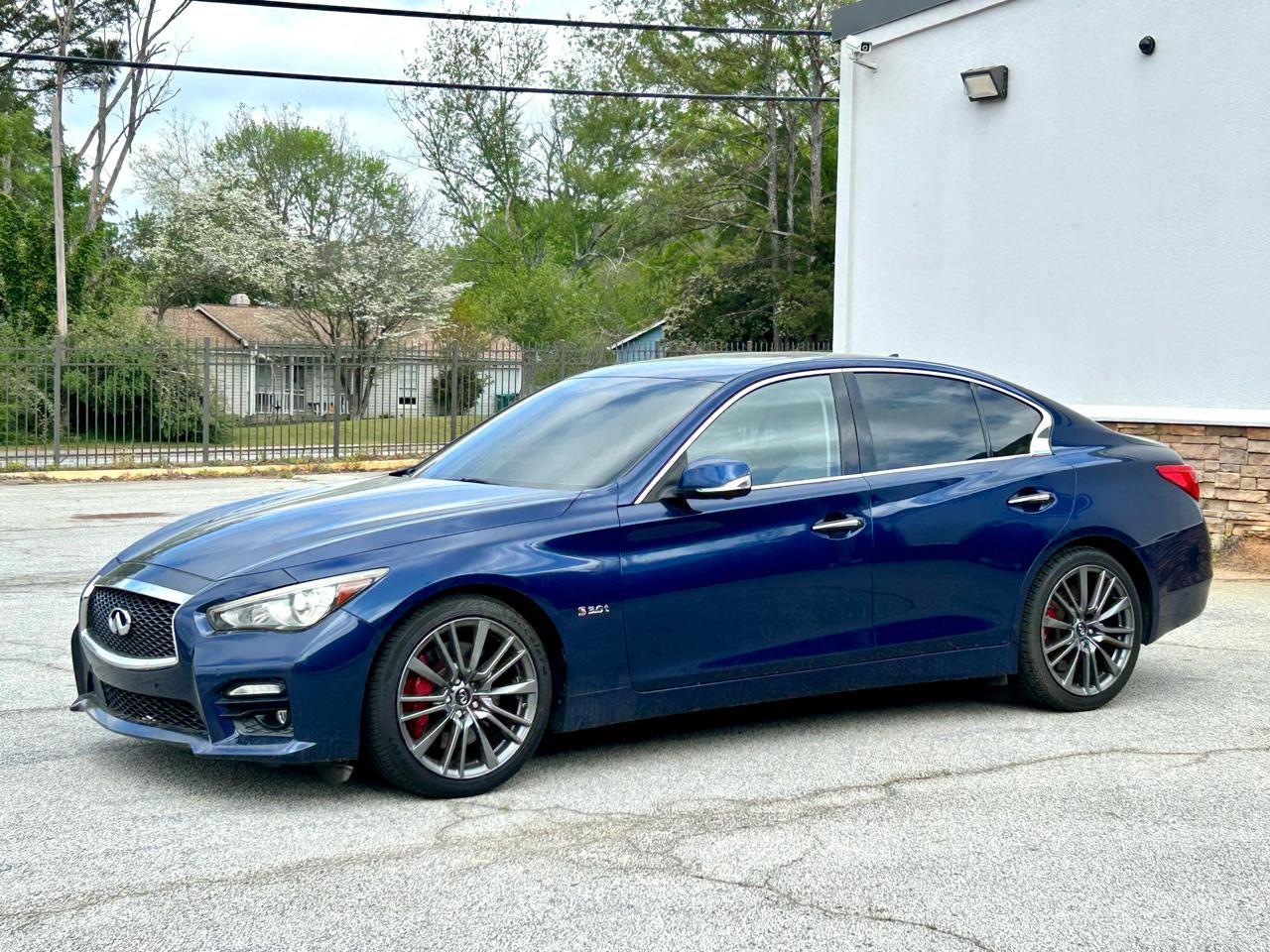 Used 2017 INFINITI Q50 Red Sport 400 RWD image 5
