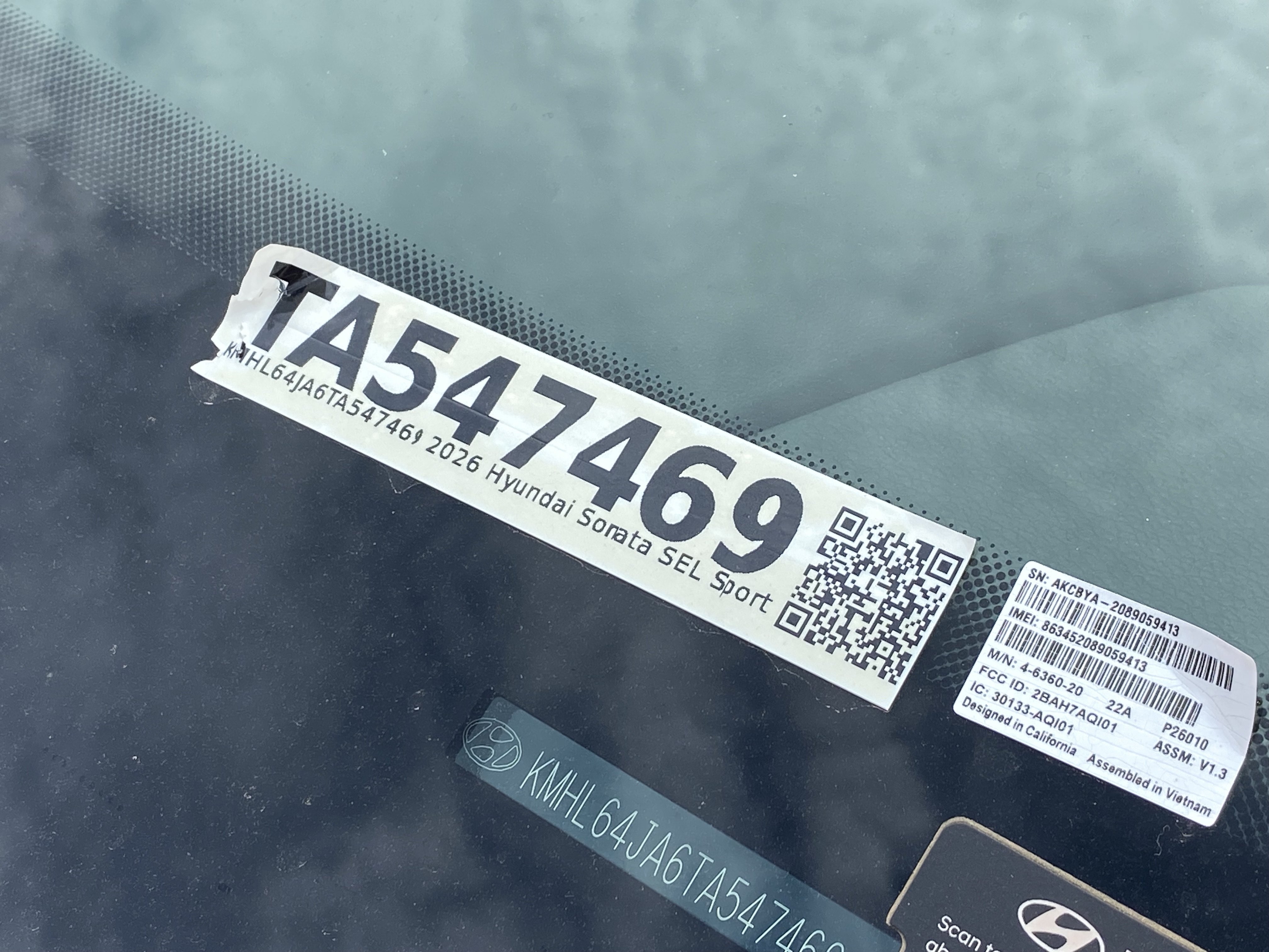 New 2026 Hyundai Sonata SEL FWD image 32