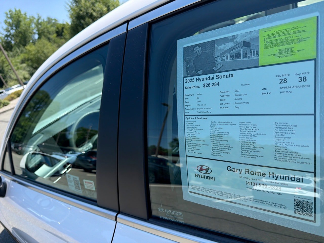 Certified 2025 Hyundai Sonata SE FWD image 27