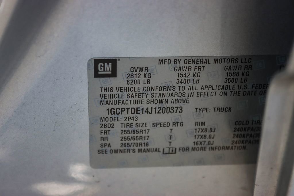 Used 2018 Chevrolet Colorado Z71 image 11