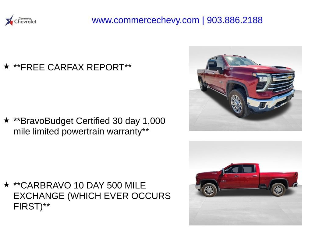 Used 2024 Chevrolet Silverado 2500 LTZ w/ LTZ Texas Edition image 4