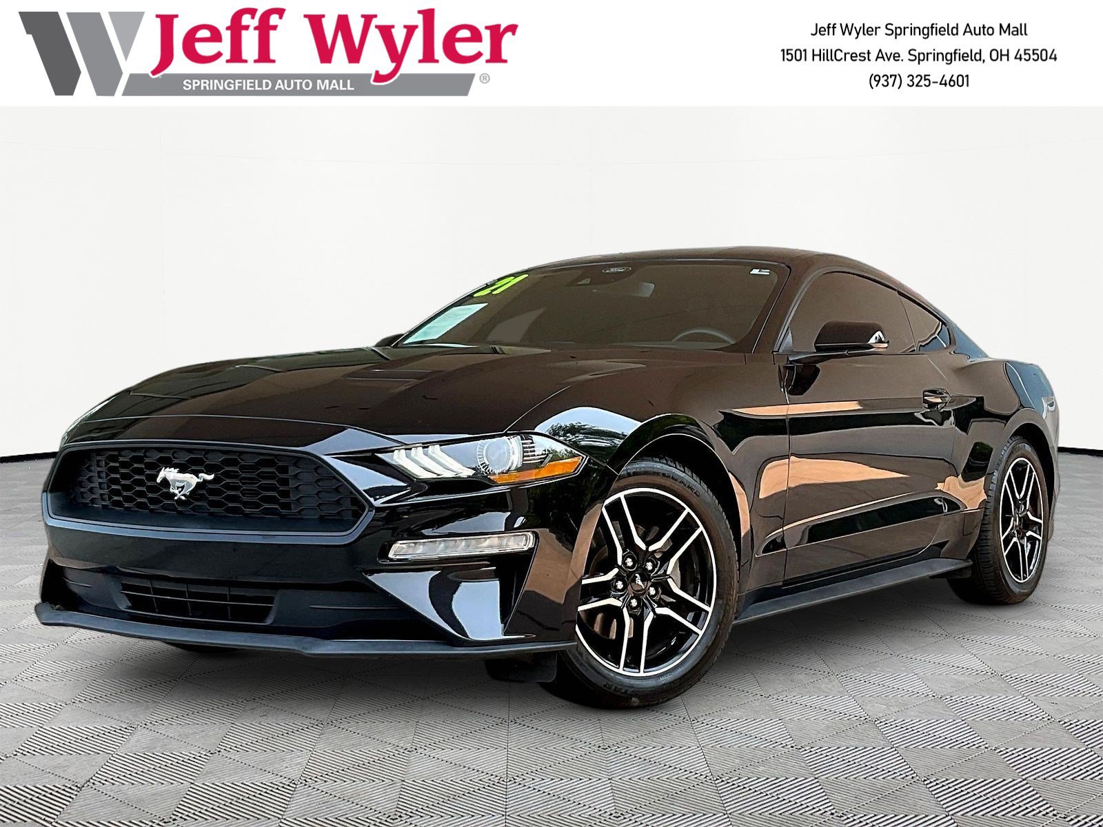 Used 2021 Ford Mustang Coupe w/ Equipment Group 101A RWD image 1