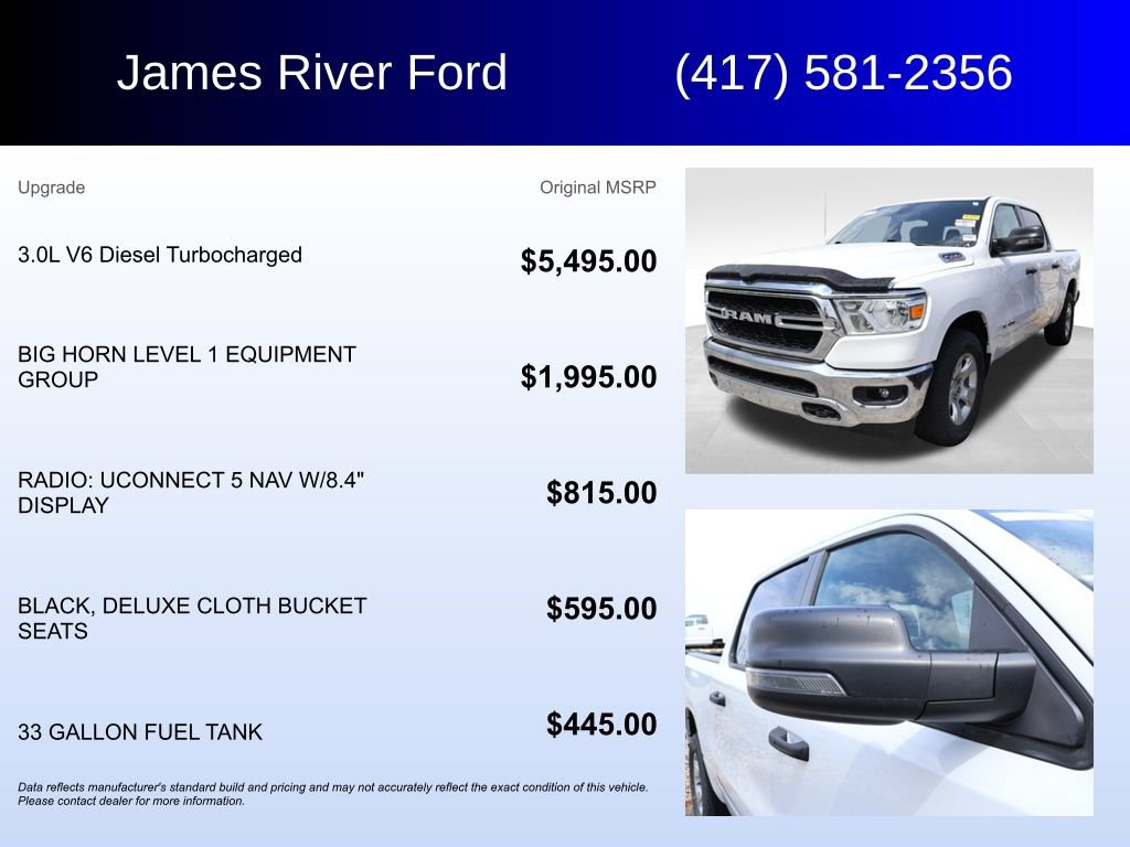 Used 2023 RAM 1500 Big Horn AWD/4WD image 5