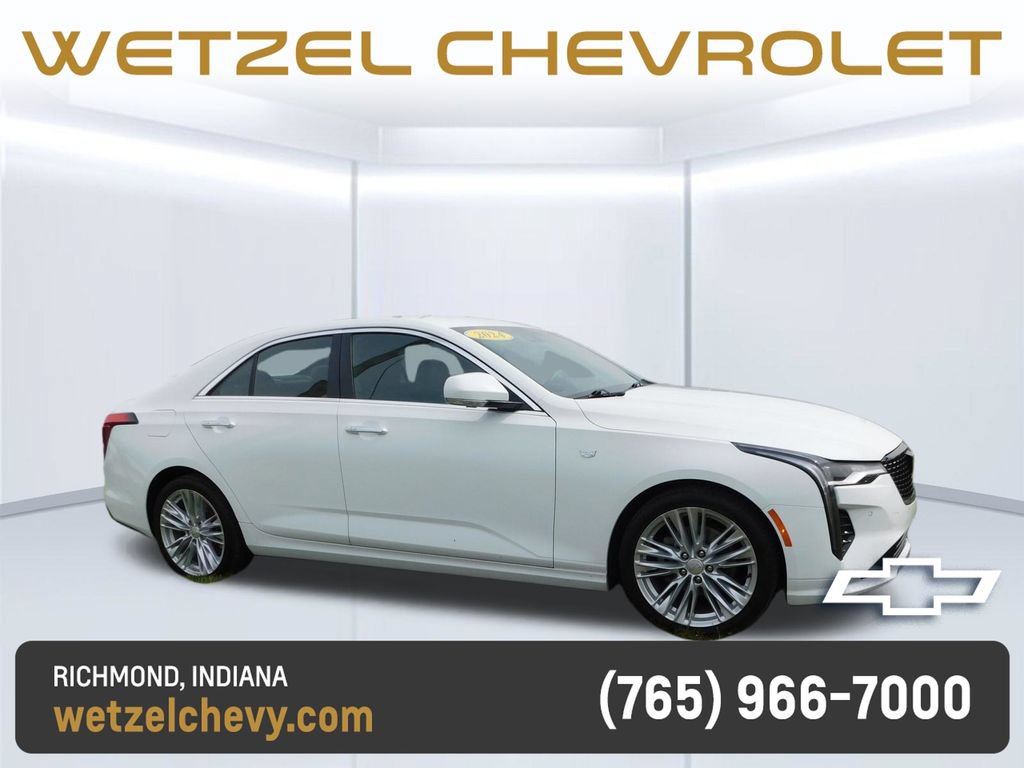 Certified 2024 Cadillac CT4 Premium Luxury w/ Climate Package RWD image 1