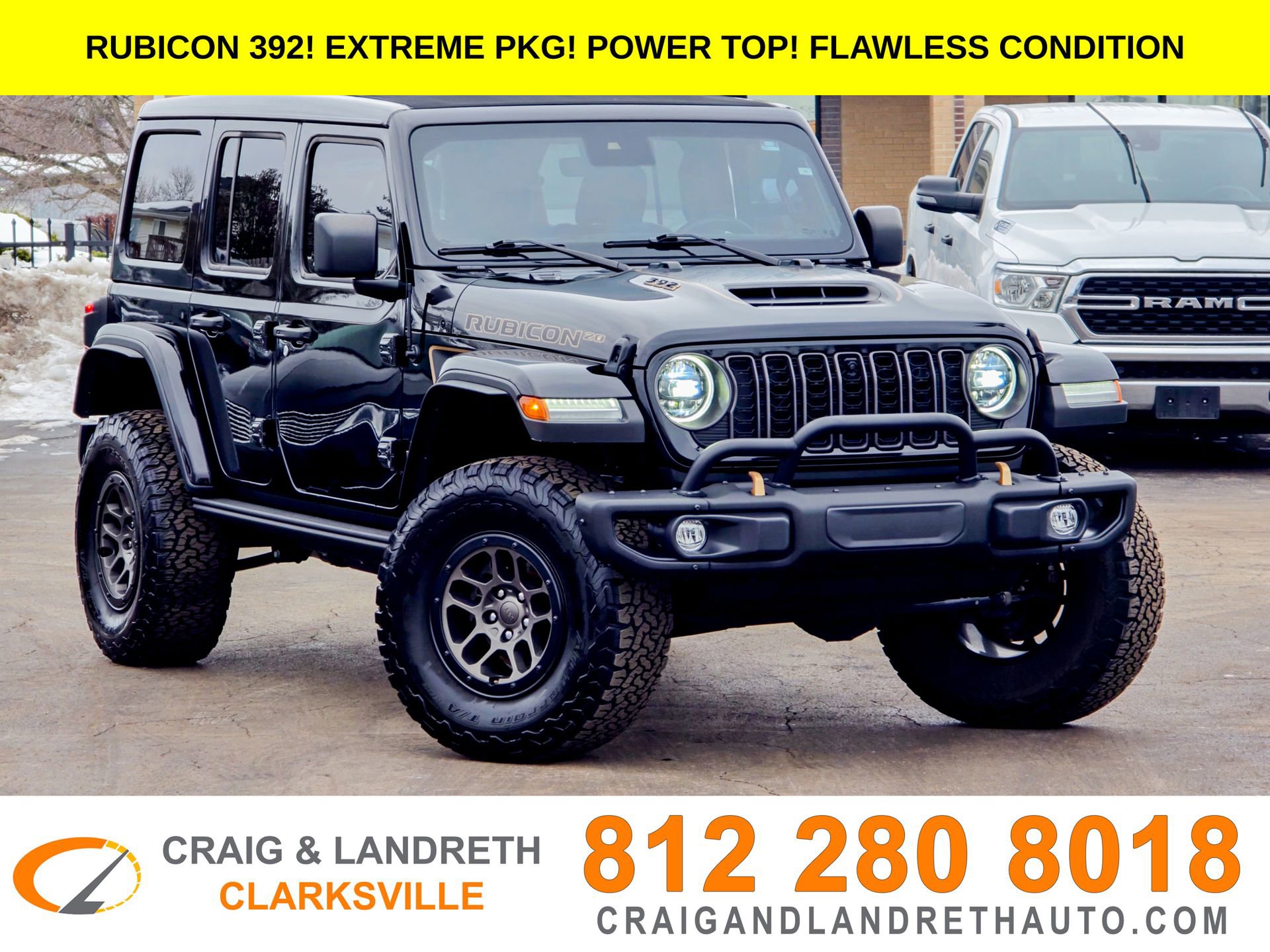 Used 2023 Jeep Wrangler Unlimited Rubicon 392 image 1