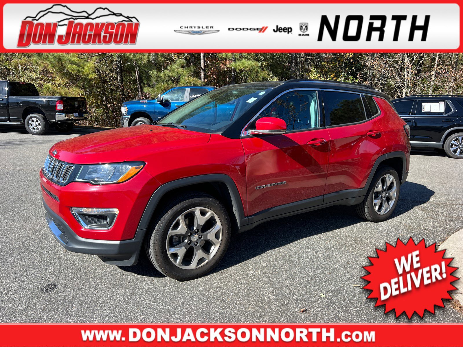 Used 2019 Jeep Compass Limited w/ Safety & Security Group