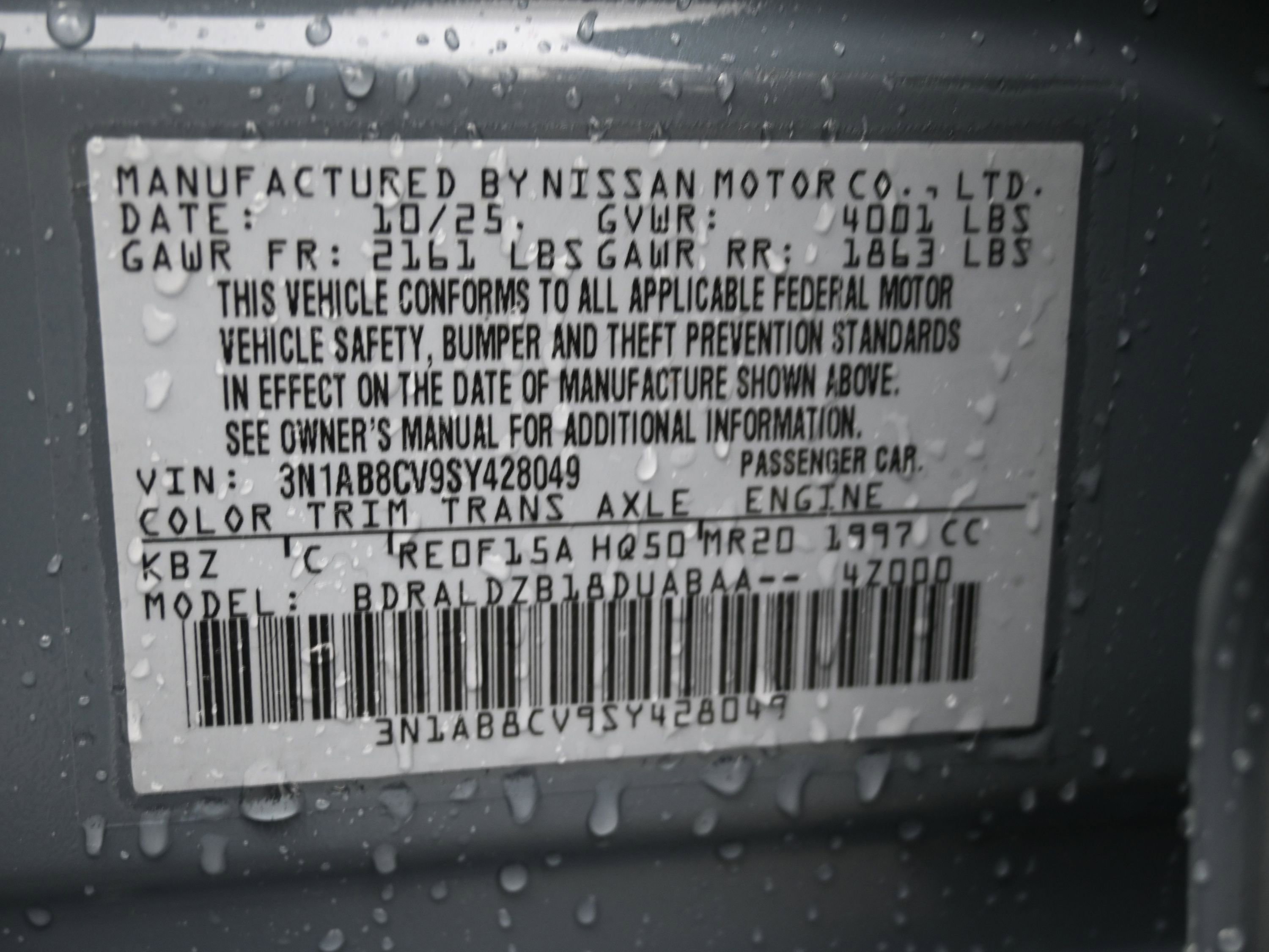 New 2025 Nissan Sentra SV w/ SV Premium Package image 10