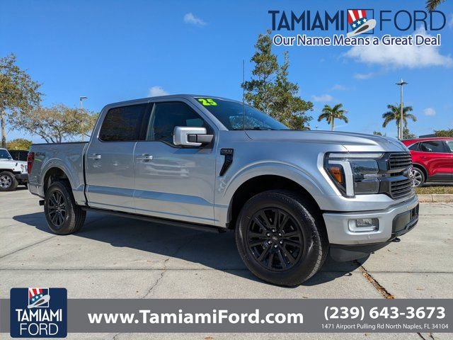 Certified 2025 Ford F150 Platinum image 1