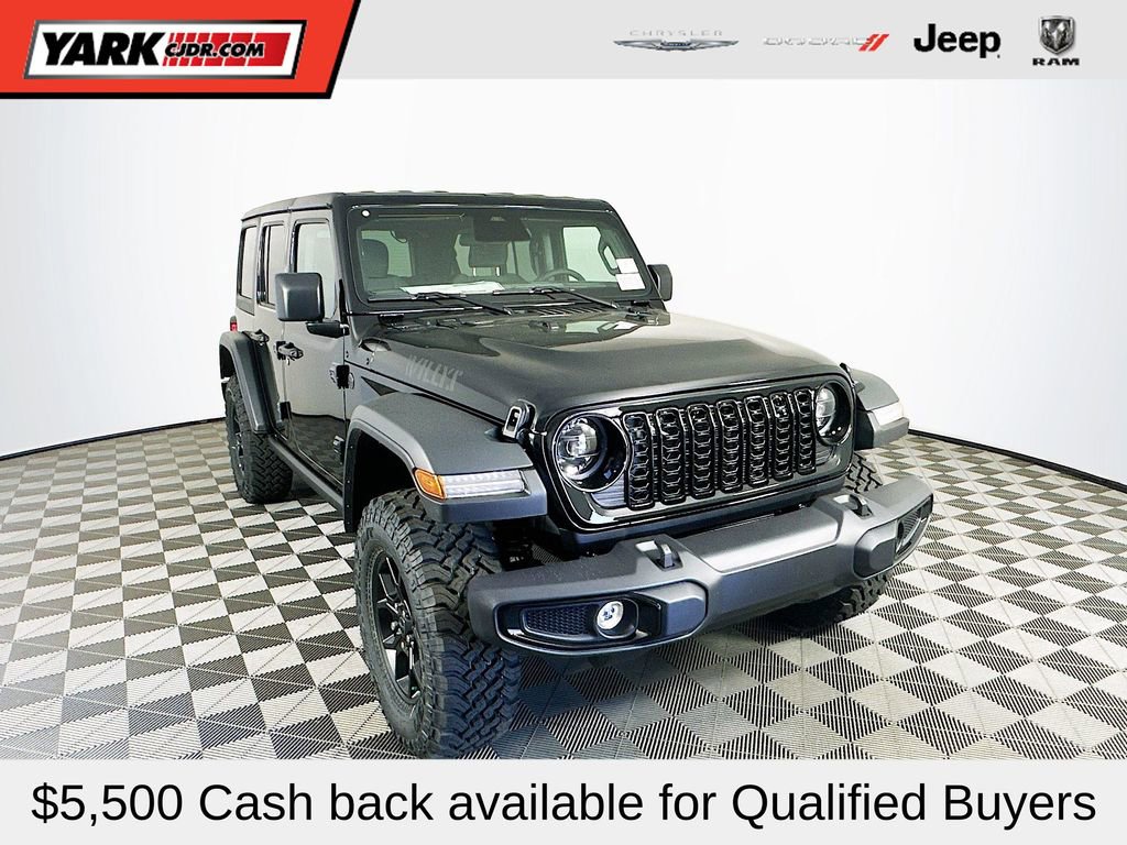New 2025 Jeep Wrangler Willys