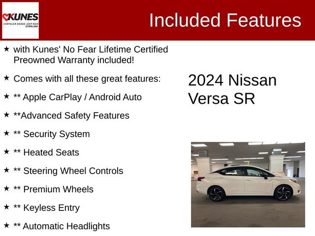 Used 2024 Nissan Versa SR image 2