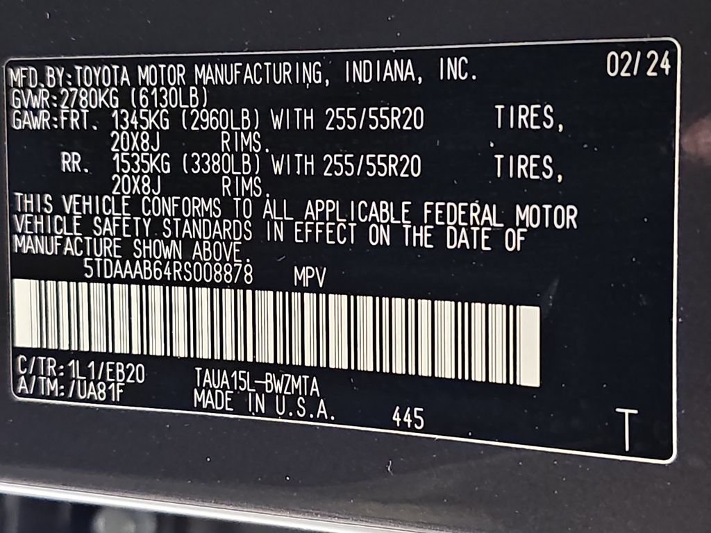 Certified 2024 Lexus TX 350 AWD w/ Cold Weather Package image 34