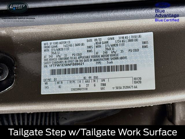 Certified 2022 Ford F150 King Ranch w/ Equipment Group 601A High image 35