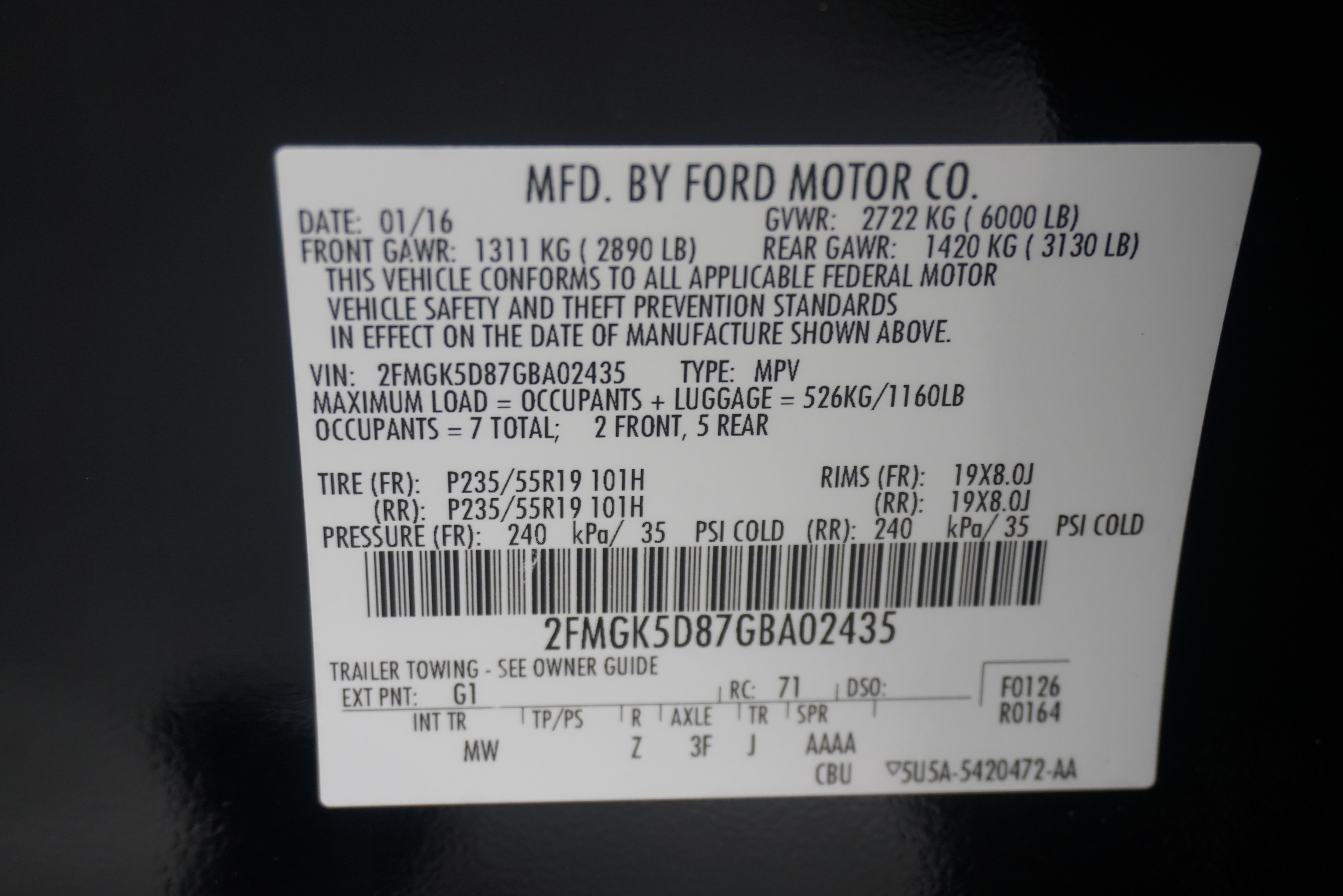 Used 2016 Ford Flex Limited FWD image 30