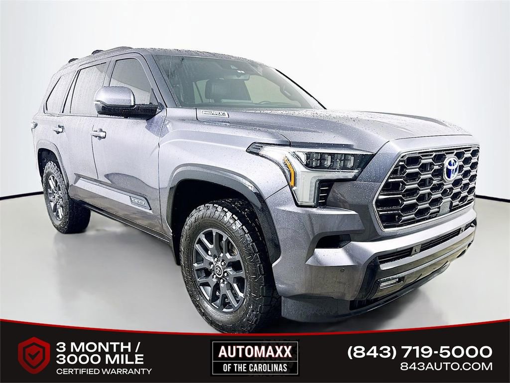 Used 2023 Toyota Sequoia Platinum AWD/4WD video 1