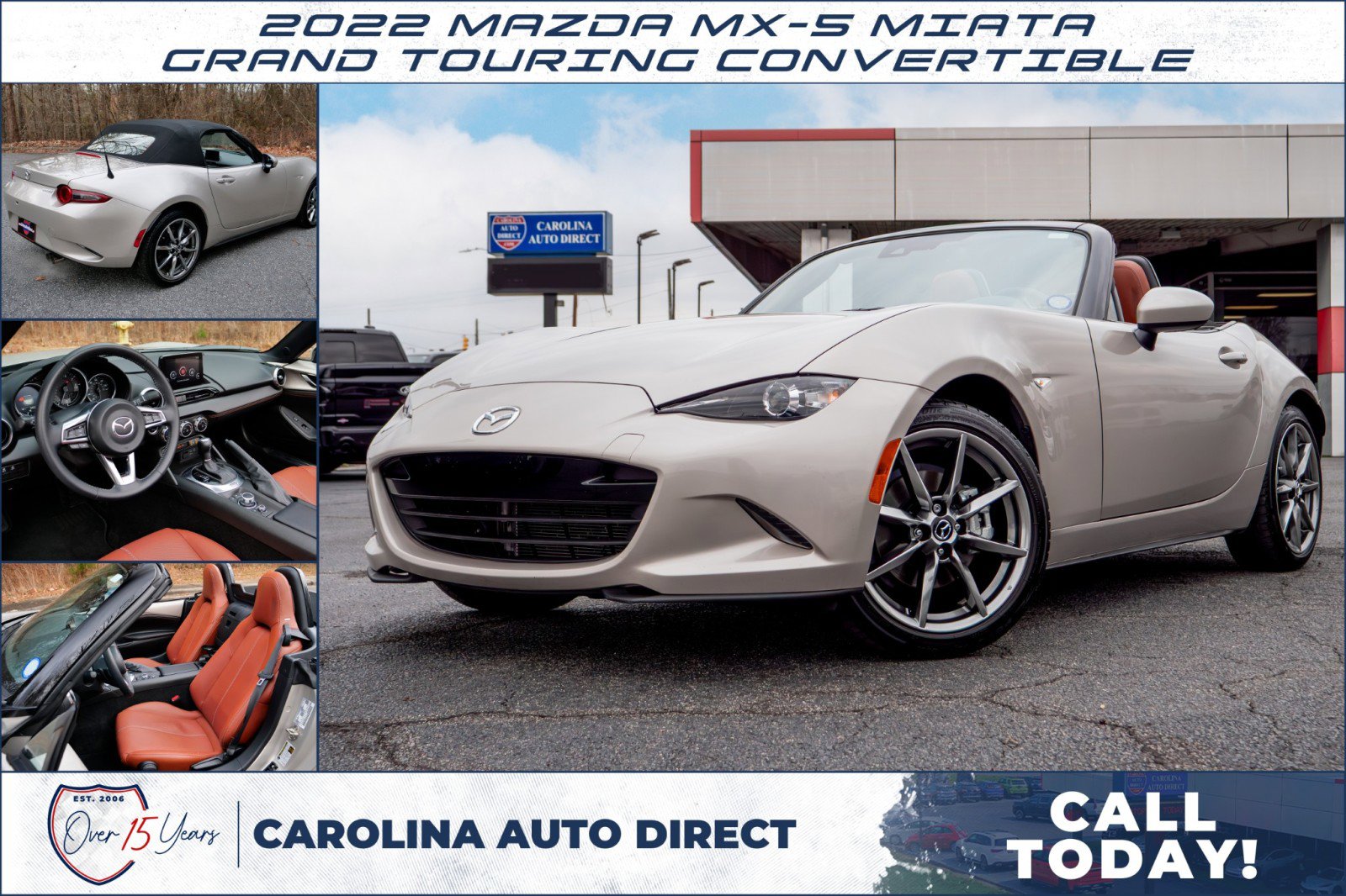 Used 2022 MAZDA MX-5 Miata Grand Touring