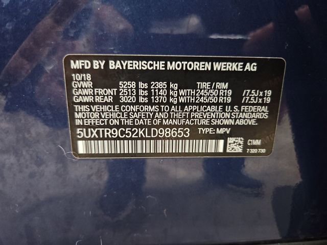 Used 2019 BMW X3 xDrive30i w/ Driving Assistance Package AWD/4WD image 58