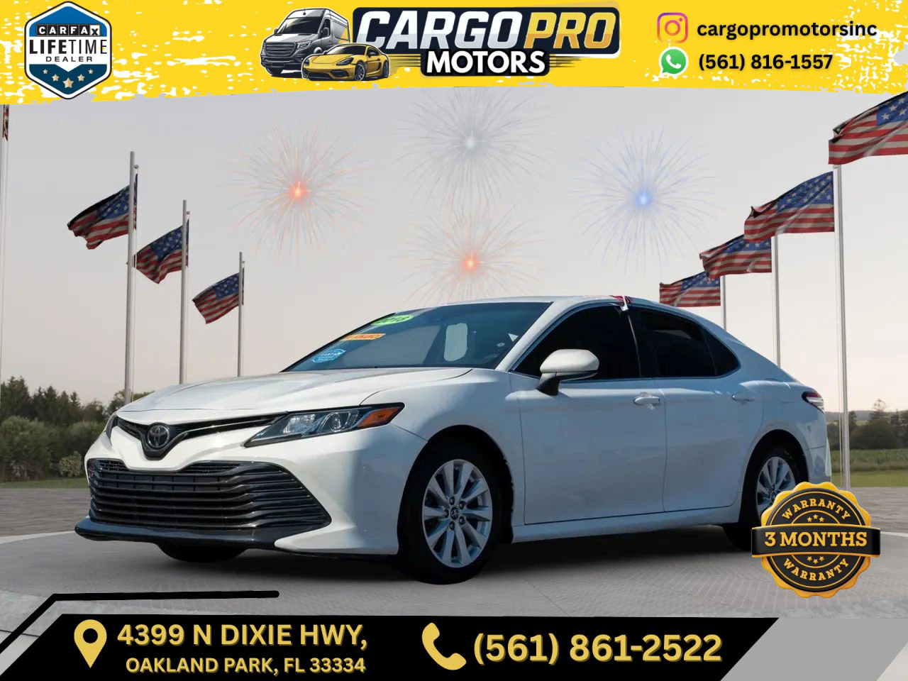 Used 2018 Toyota Camry LE image 1
