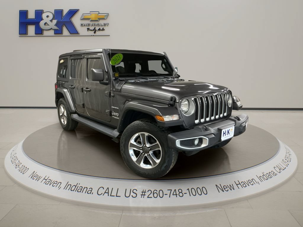 Used 2021 Jeep Wrangler Unlimited Sahara w/ Cold Weather Group