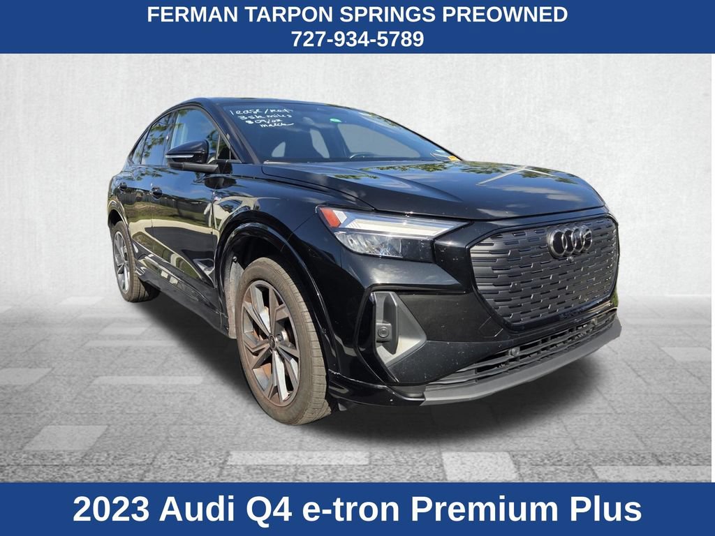 Used 2023 Audi Q4 e-tron Premium Plus w/ Premium Plus AWD/4WD image 1