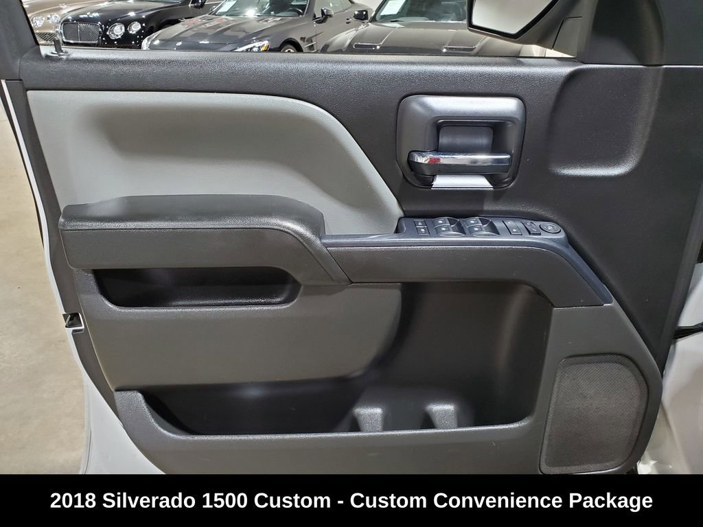 Used 2018 Chevrolet Silverado 1500 Custom w/ Custom Value Package AWD/4WD image 8