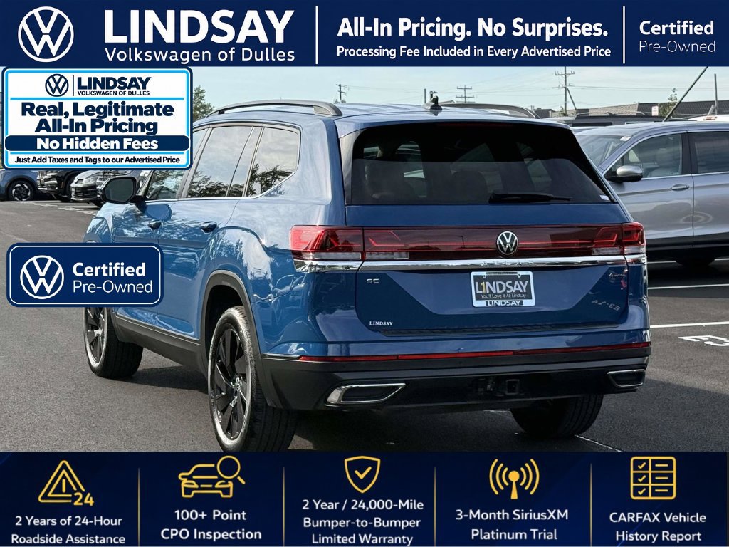 Used 2025 Volkswagen Atlas SE AWD/4WD image 5