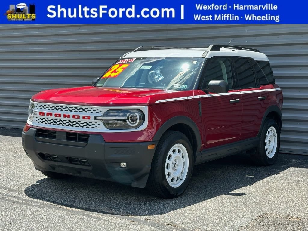 New 2025 Ford Bronco Sport Heritage w/ Convenience Package AWD/4WD video 1