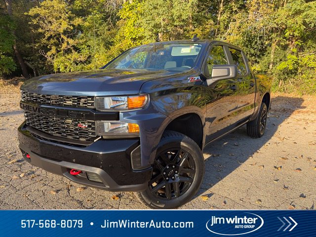 Used 2021 Chevrolet Silverado 1500 Custom Trail Boss w/ Safety Confidence Package AWD/4WD image 1
