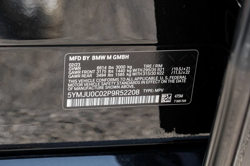 Used 2023 BMW X5 M w/ Competition Package AWD/4WD image 65