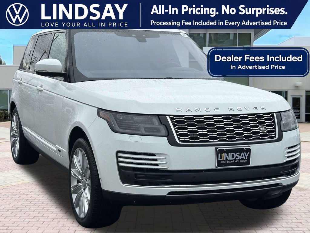 Used 2020 Land Rover Range Rover Long Wheelbase HSE