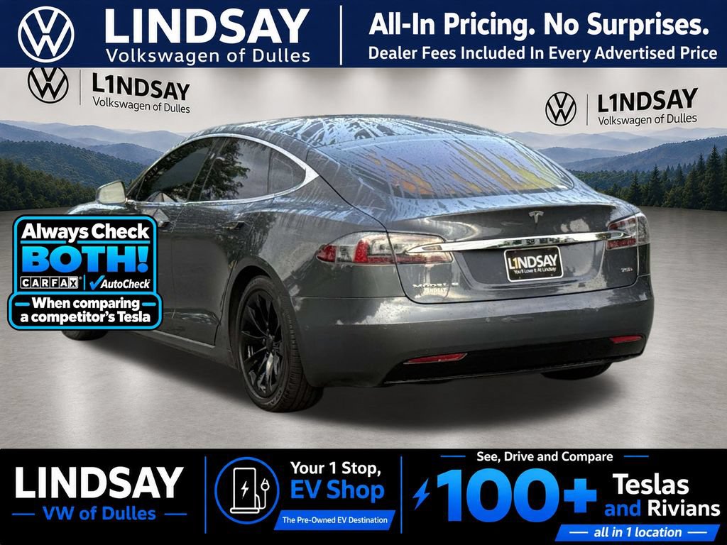 Used 2017 Tesla Model S 75D AWD/4WD image 5