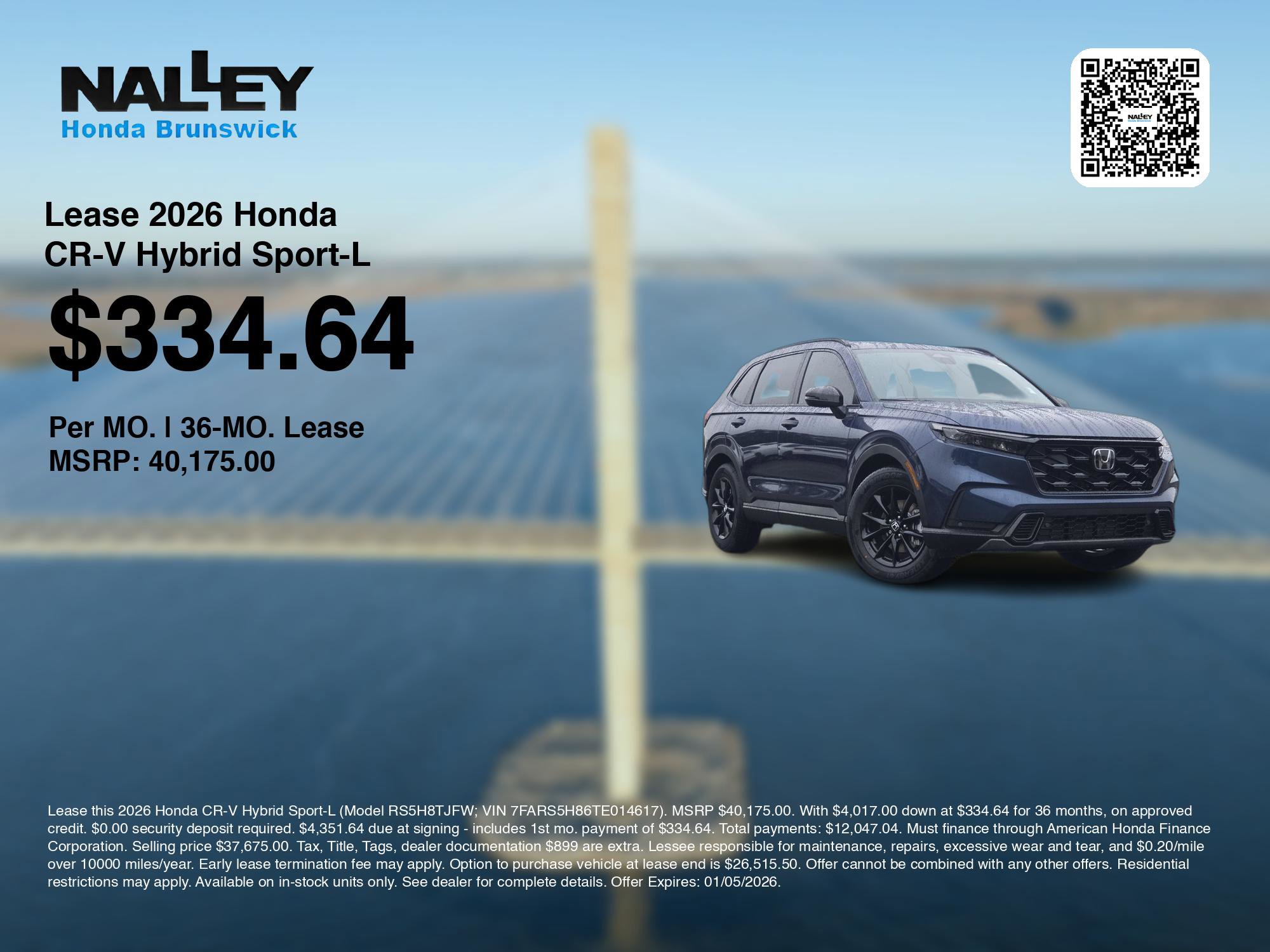 New 2026 Honda CR-V Sport-L image 3