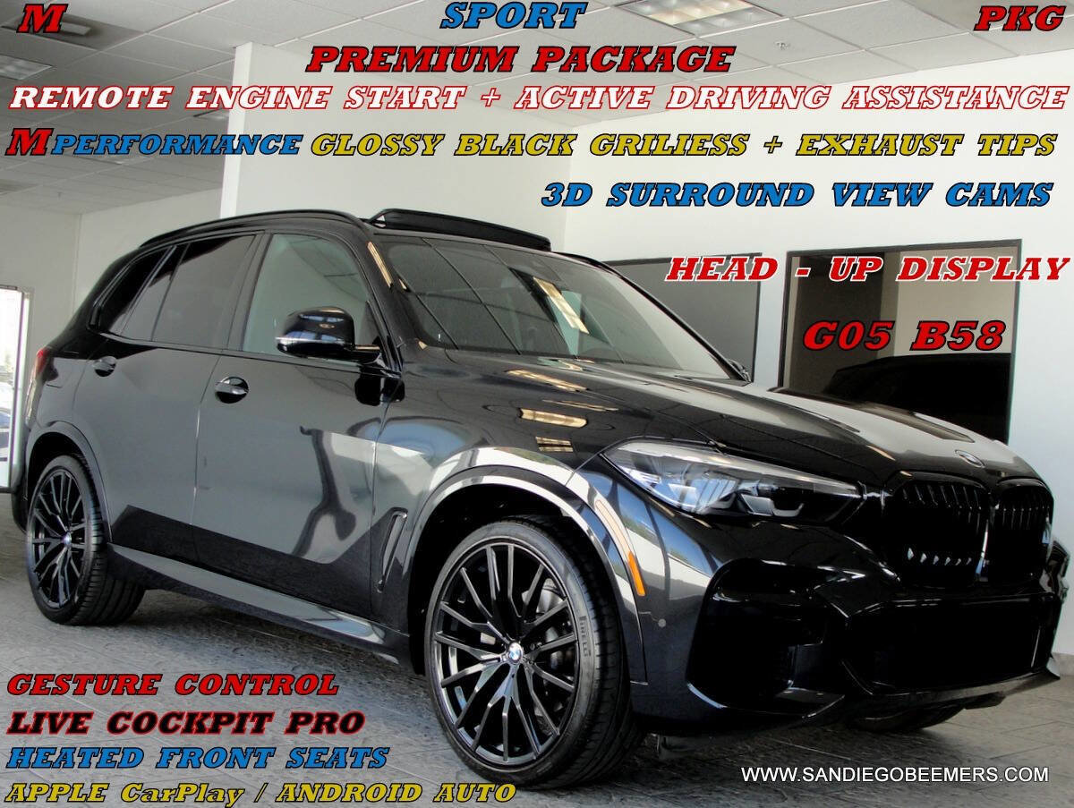 Used 2022 BMW X5 sDrive40i w/ M Sport Package