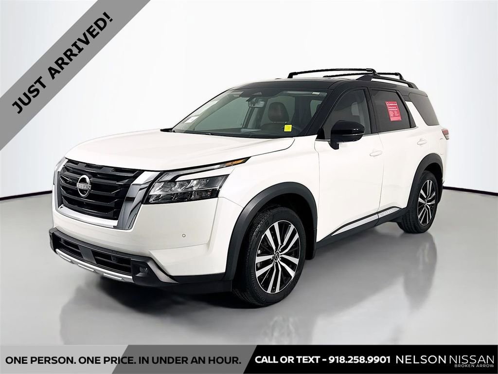 Certified 2023 Nissan Pathfinder Platinum w/ Cargo Package image 1