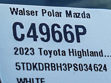 Used 2023 Toyota Highlander Platinum AWD/4WD image 35