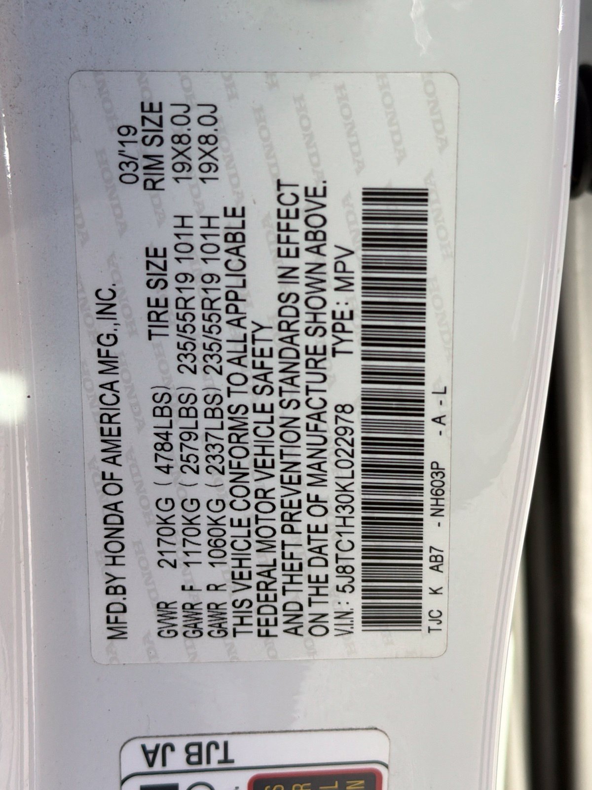 Used 2019 Acura RDX FWD image 11