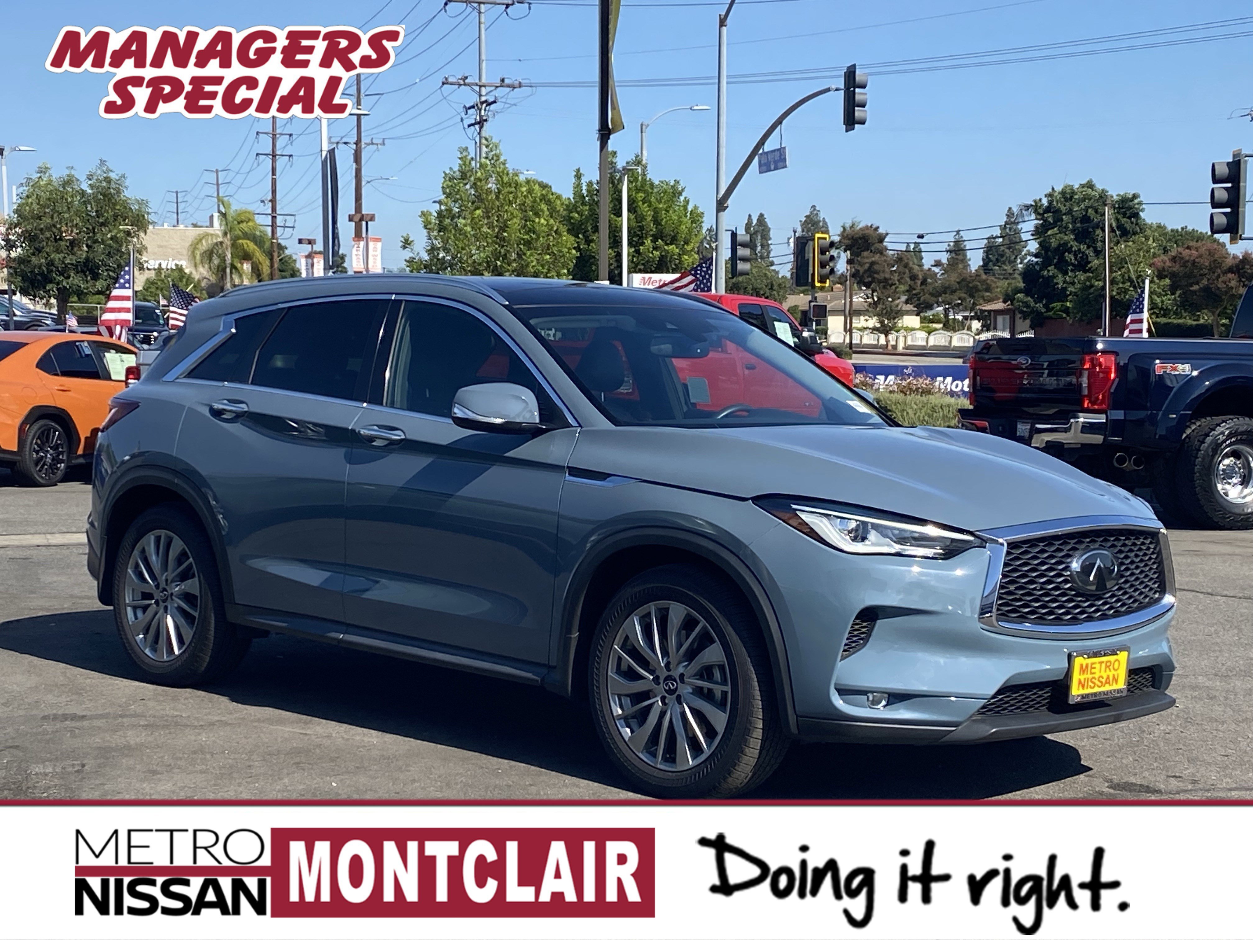 Used 2022 INFINITI QX50 Luxe
