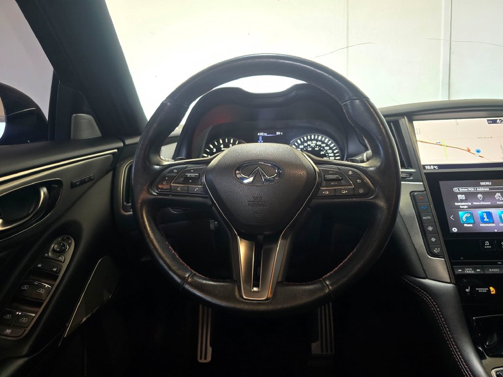 Used 2021 INFINITI Q50 Red Sport 400 AWD/4WD image 10