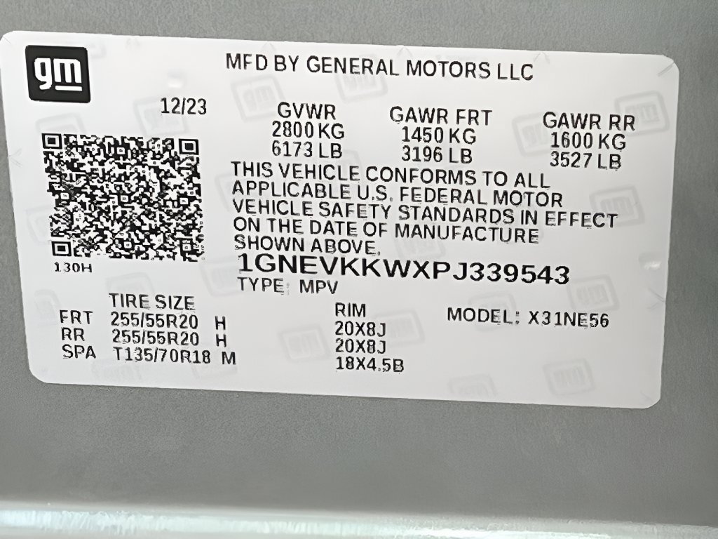 Used 2023 Chevrolet Traverse Premier w/ Redline Edition AWD/4WD image 35